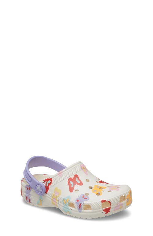 CROCS CROCS KIDS' BUTTERFLY CLASSIC CLOG