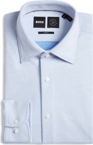 BOSS Hank Kent Performance Twill Dress Shirt