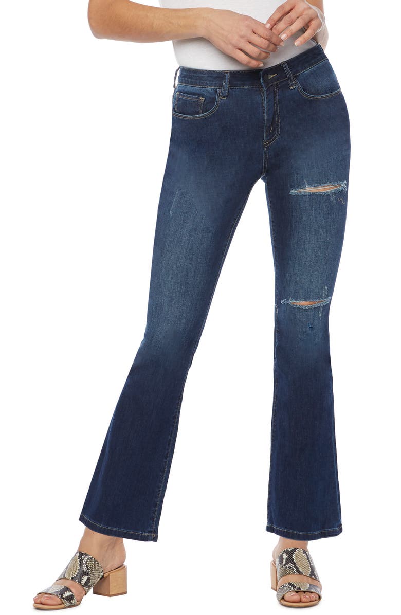 Wash Lab Denim WASH LAB Olivia Baby Flare Jeans, Main, color, 