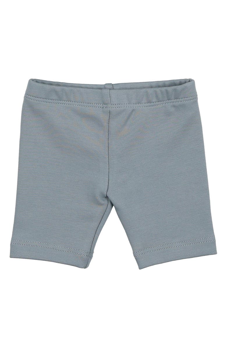 Manière Stripe Short Leggings, Main, color, Sky Blue