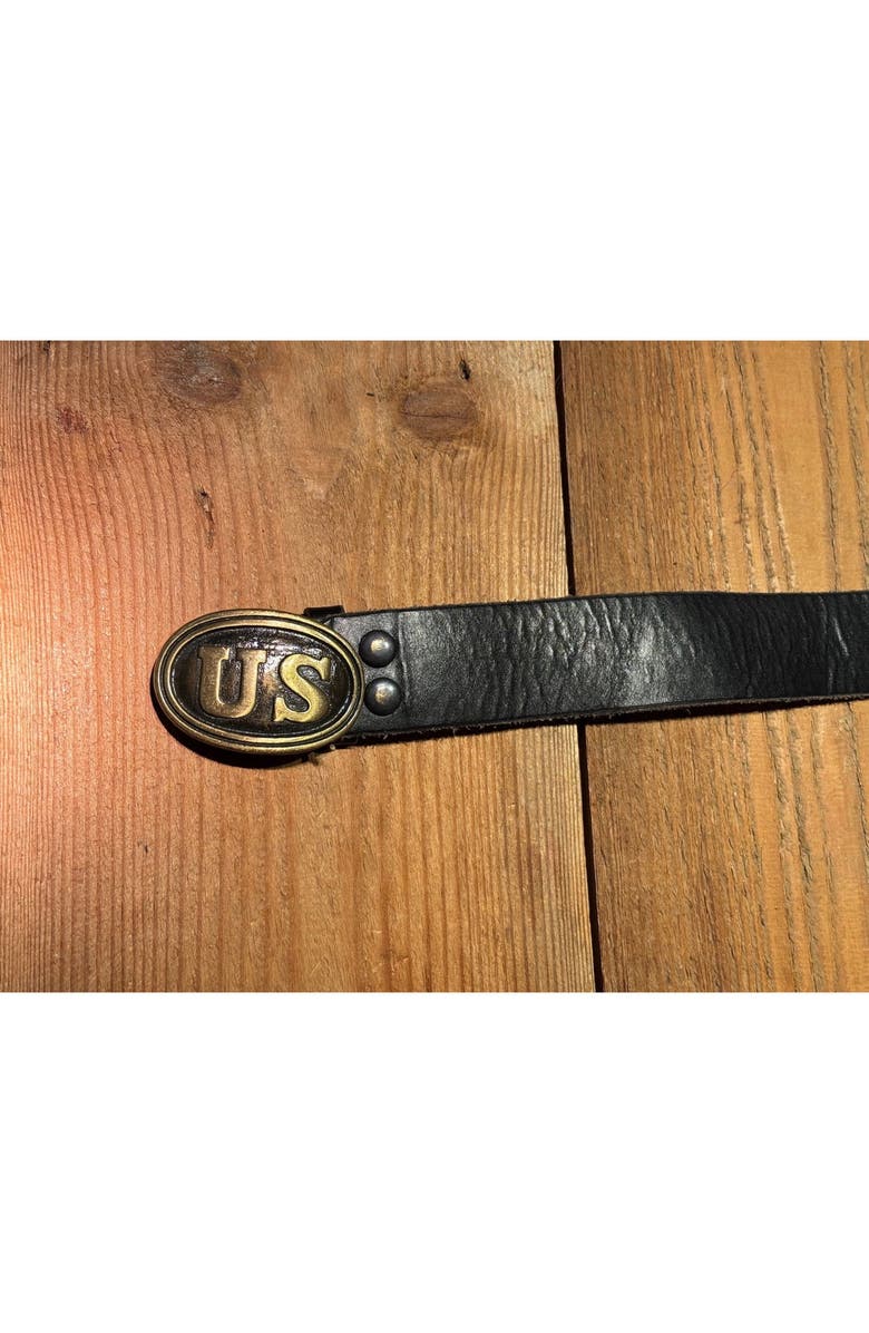 Fortela Vintage Style Belt, Alternate, color, Black