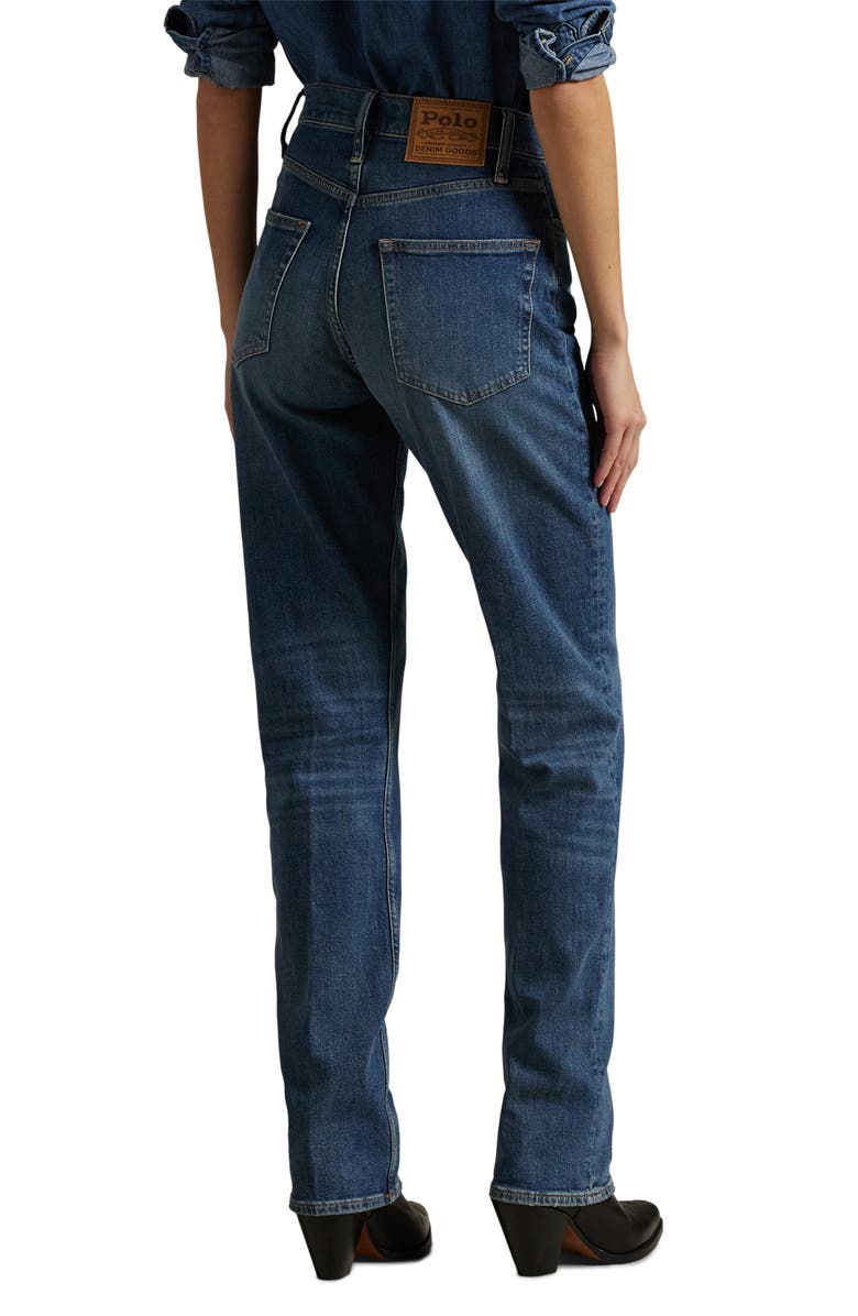 Polo Ralph Lauren Straight Leg Jeans, Alternate, color, Telesto Wash