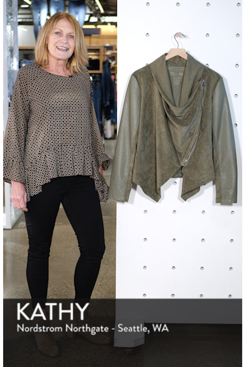 Drape Front Jacket video