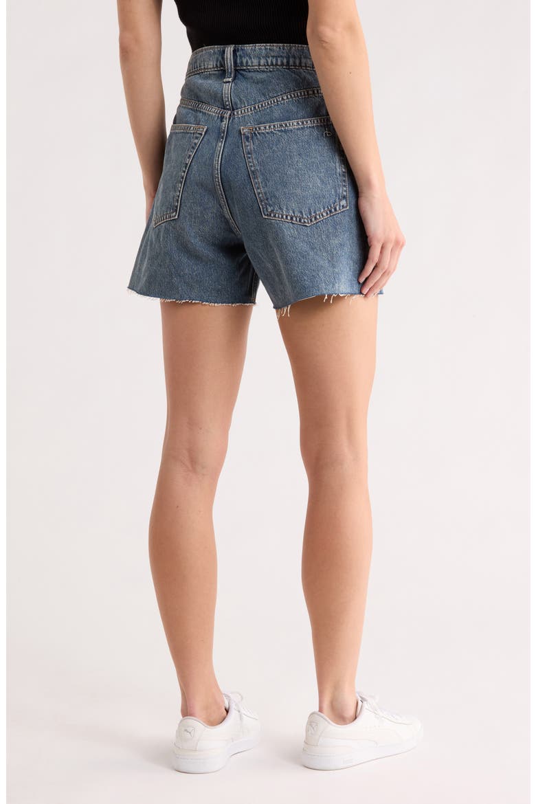 Retro Denim Cutoff Shorts, Alternate, color, EASTON