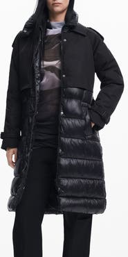Desigual Estocolmo Layered Puffer Coat