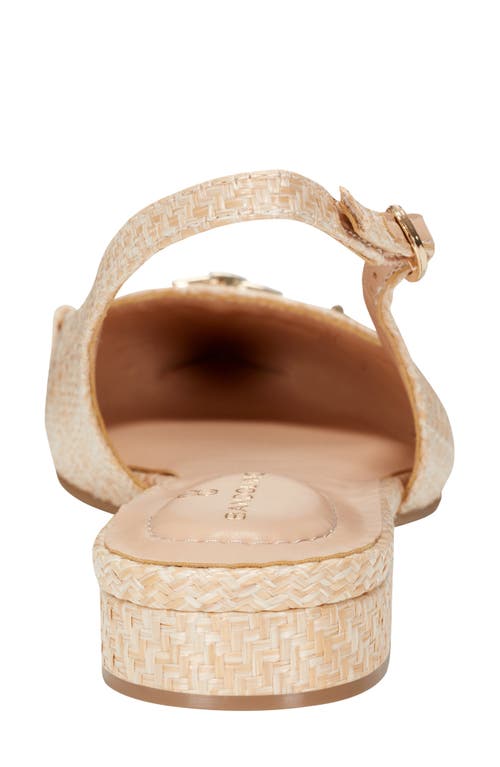 BANDOLINO BANDOLINO ALEX BIT SLINGBACK PUMP