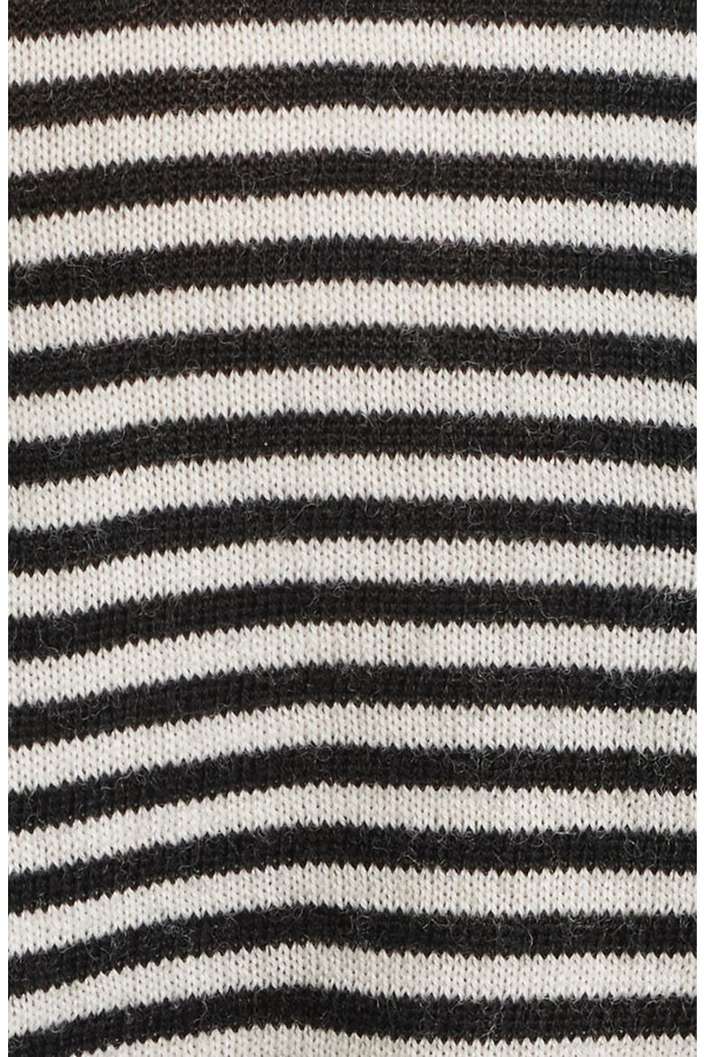 The Smart Stripe Polo Top, Alternate, color, CREAM MULTI