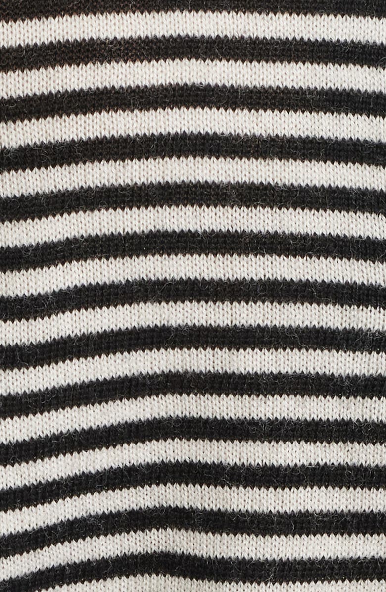 FRAME The Smart Stripe Polo Top, Alternate, color, Cream Multi