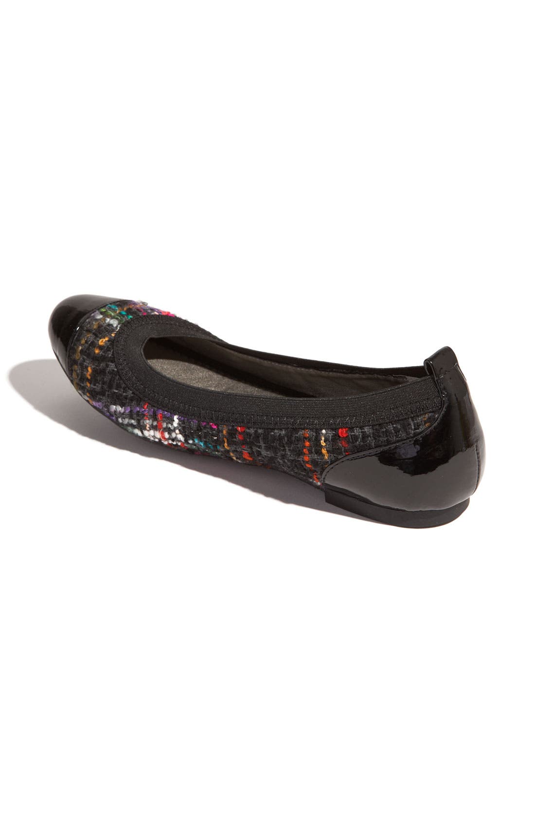 'Kaden' Flat, Alternate, color, BLACK MULTI BOUCLE