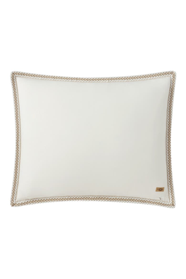Devon UGGBraid Quilt & Shams Set, Alternate, color, SNOW