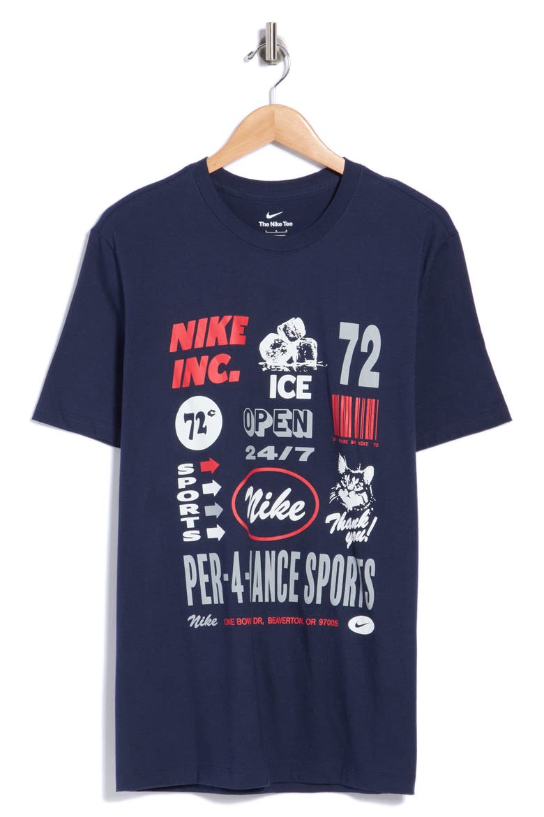 Graphic T-Shirt, Main, color, OBSIDIAN