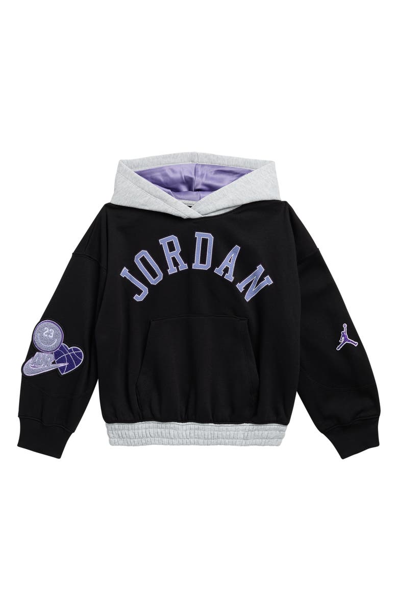 Jordan Kids' Bling Hoodie, Main, color, Black