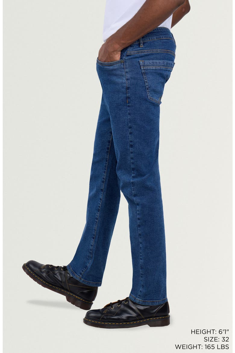 Super Soft Slim Fit Jeans, Alternate, color, MEDIUM BLUE