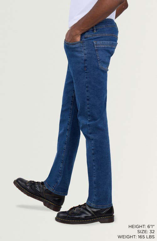 Spring + Mercer Super Soft Slim Fit Jeans In Blue