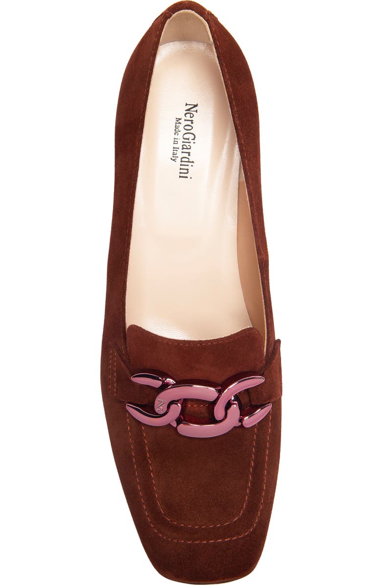 NeroGiardini Chain Pump, Alternate, color, Rust / Copper