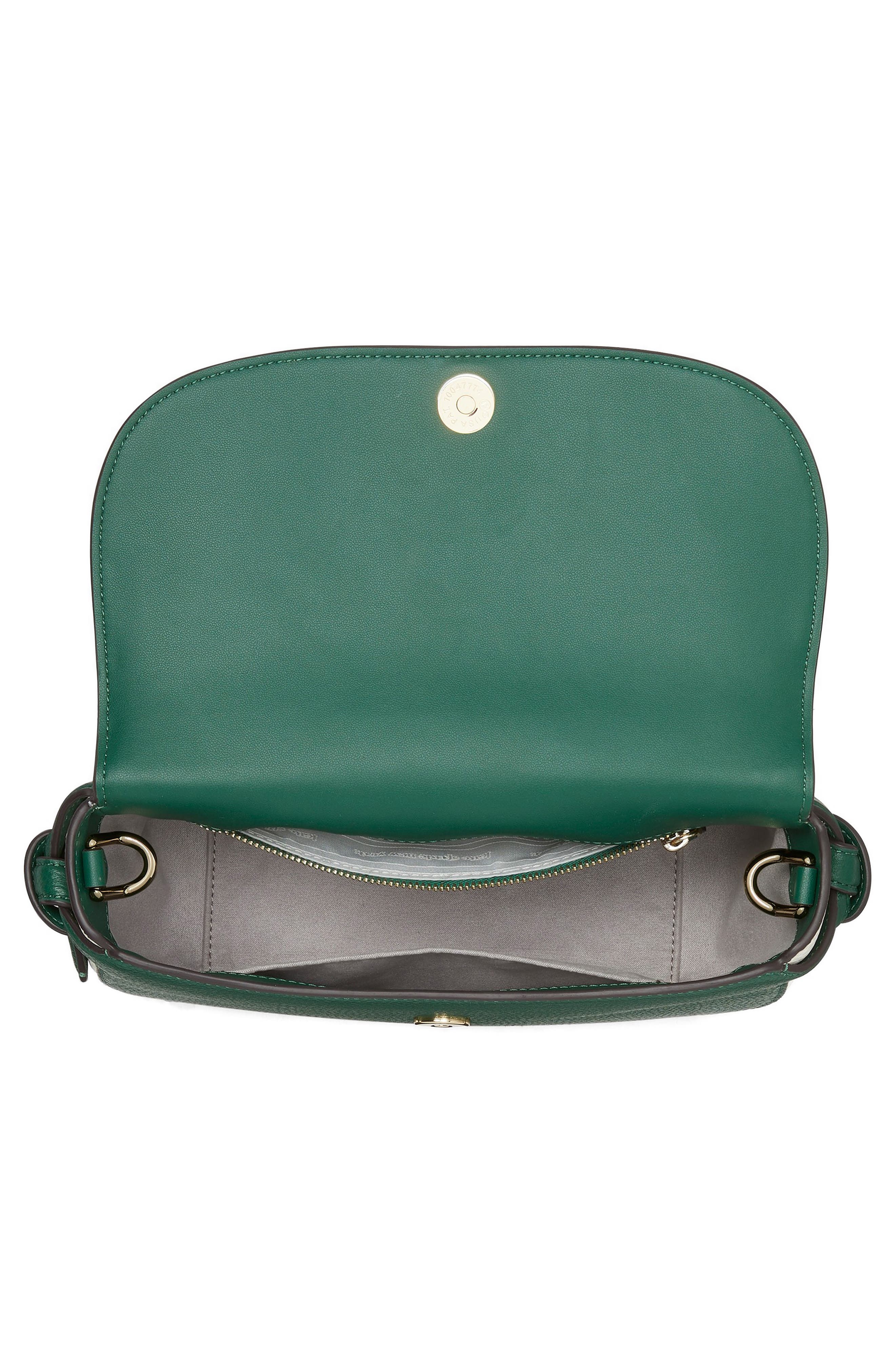 Kate Spade New York knott colorblock leather crossbody bag, Alternate, color, 