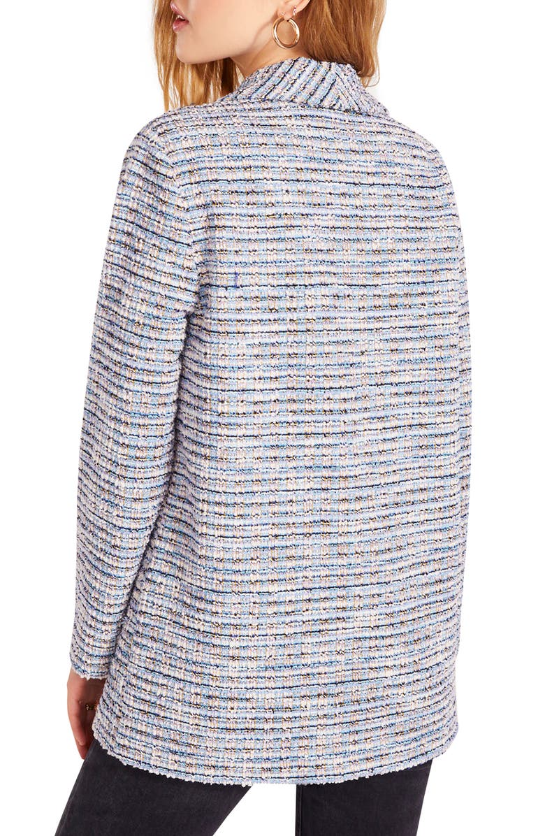 BB Dakota by Steve Madden BB Dakota Tweed Soft Knit Blazer, Alternate, color, 