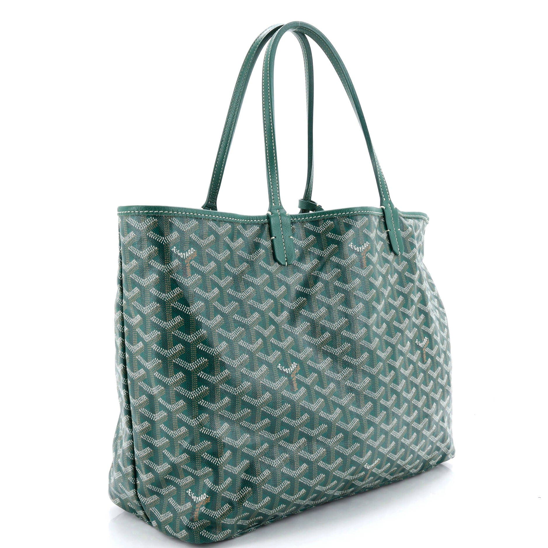 Pre-Owned Goyard Saint Louis Tote Coated Canvas PM, Alternate, color, 