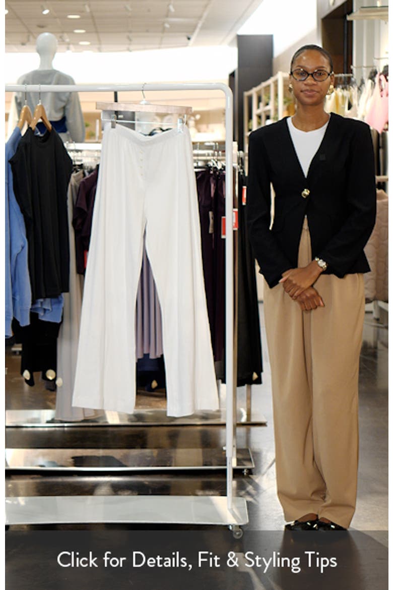 Cotton Pointelle Boxer Pants video