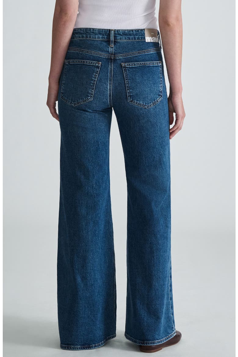 Grace Mid Rise Flare Jeans, Alternate, color, MID BRUSHED CLASSIC