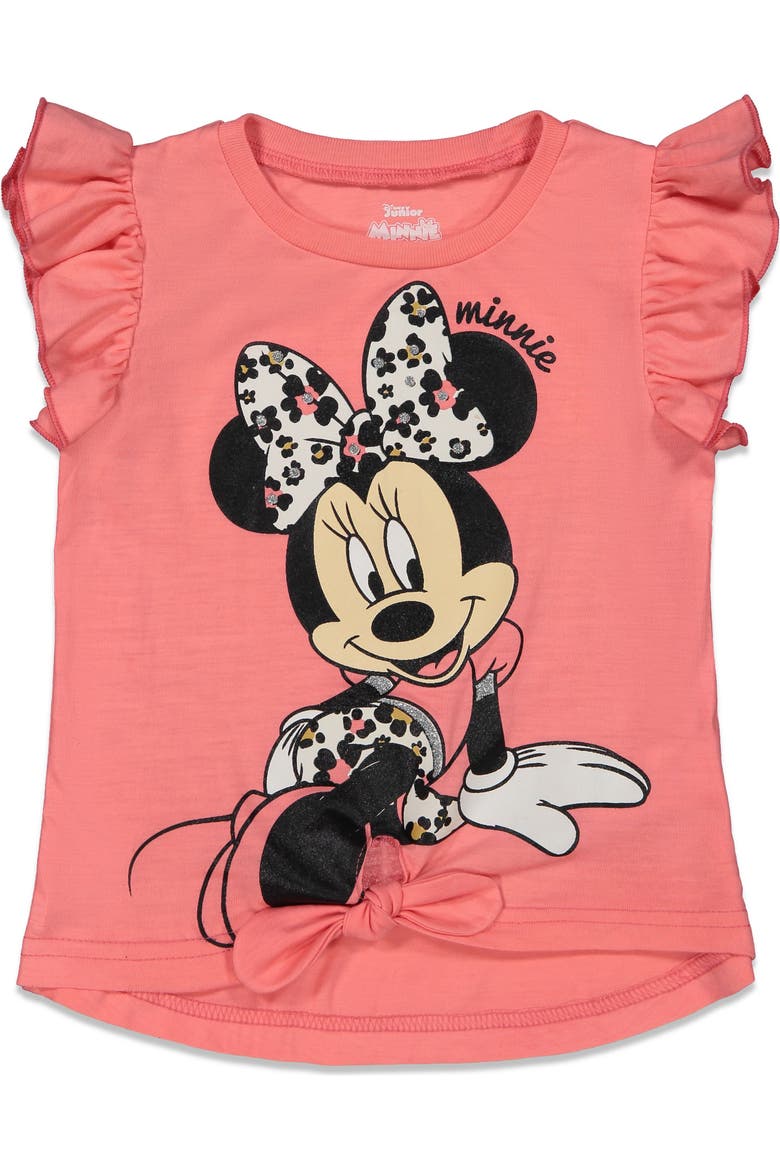 Minnie Mouse 2-Piece T-Shirt and Leggings Set, Alternate, color, Pink Ivory Floral