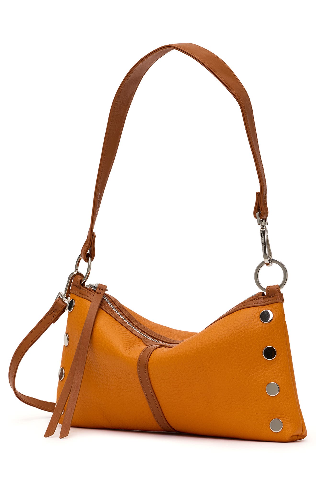 HAMMITT Kyle Shoulder Bag, Alternate, color, Tailored Tangerine/Silver