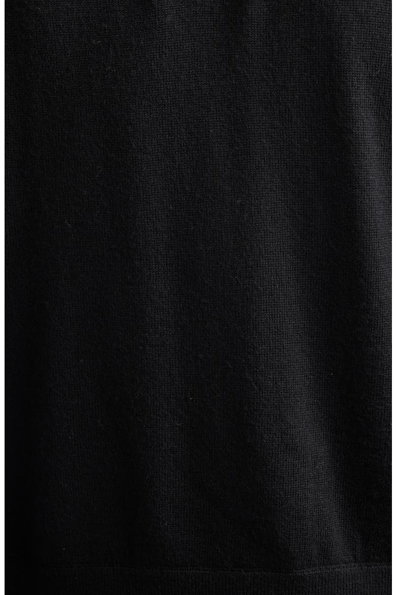 Carolee Embellished Wool Blend Sweater, Alternate, color, BLACK