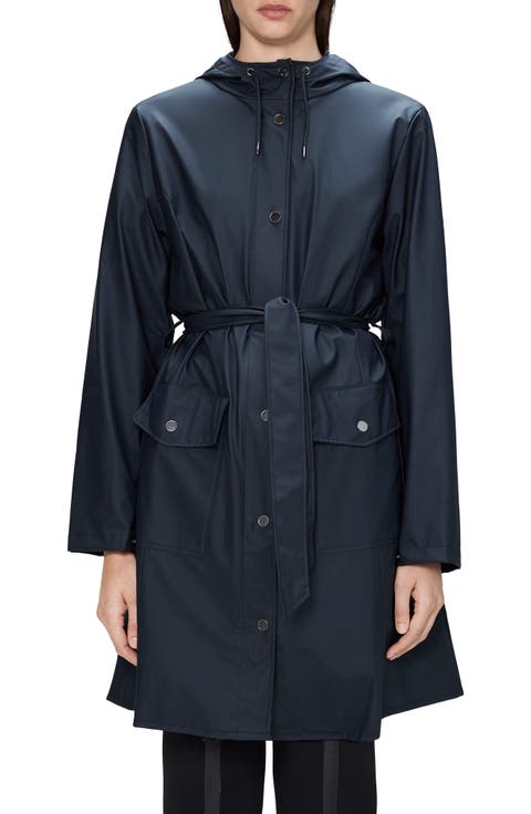 Curve Waterproof Belted Jacket