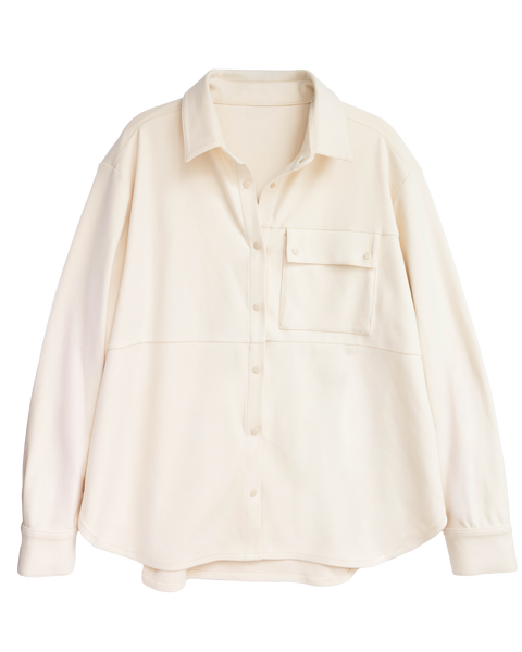 Cloud Basecamp Button Up