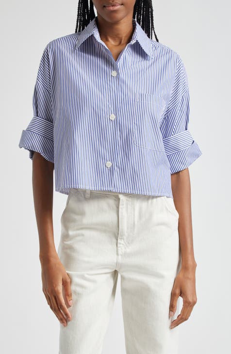 TWP | J.D. TOP | BLUE/MIDNIGHT STRIPE main image 0
