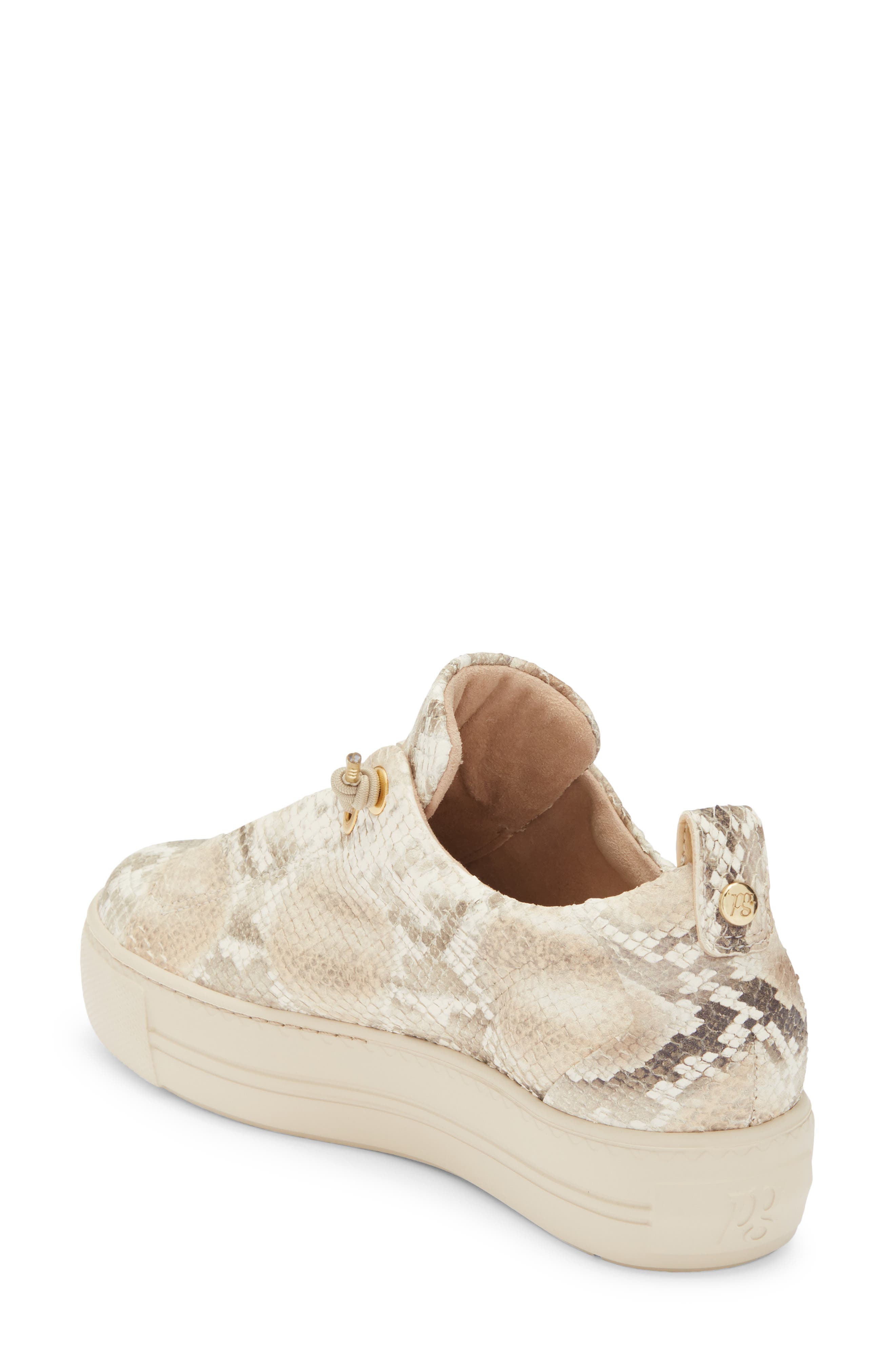 Paul Green Zena Platform Sneaker, Alternate, color, Boa Bisque