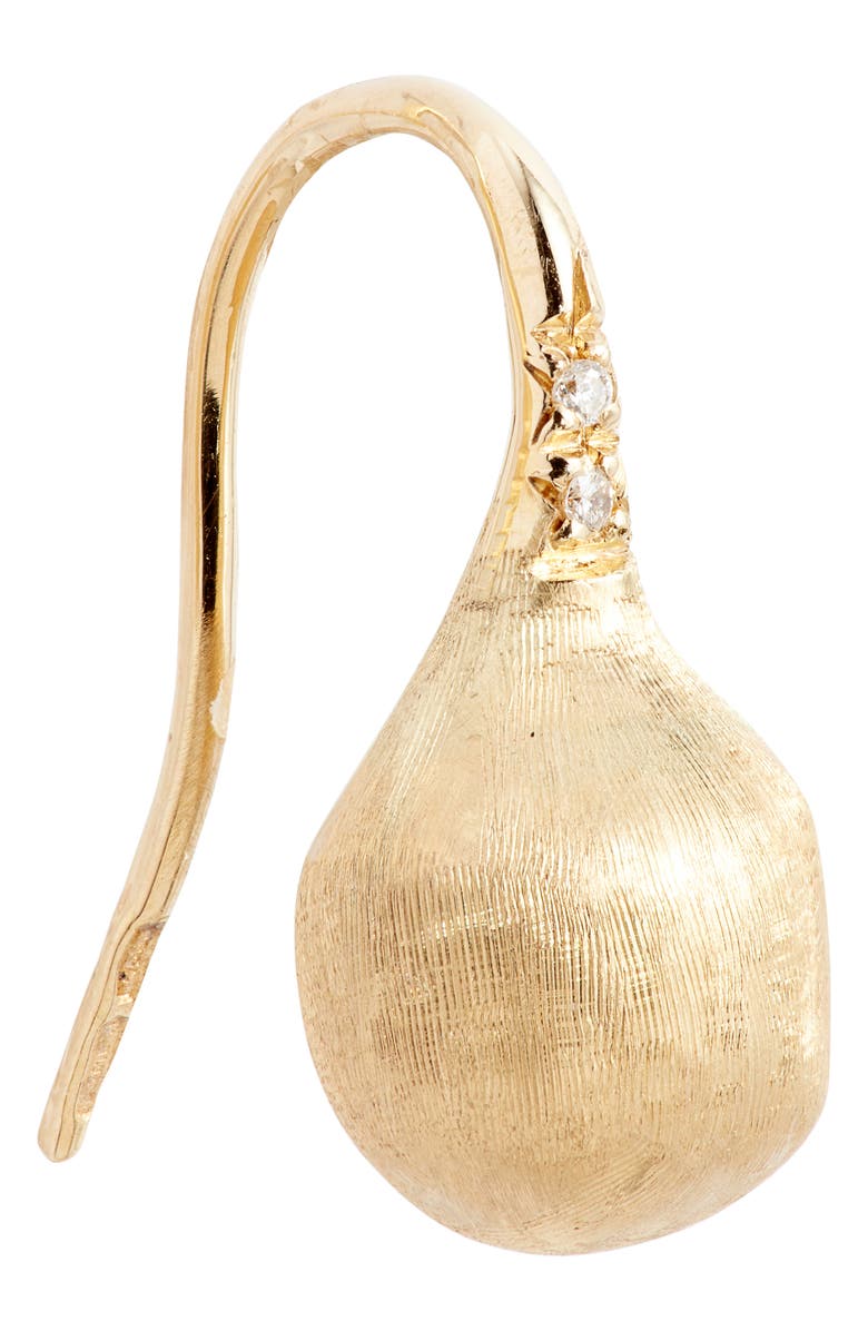 Marco Bicego Africa Pavé Diamond Drop Earrings, Alternate, color, 