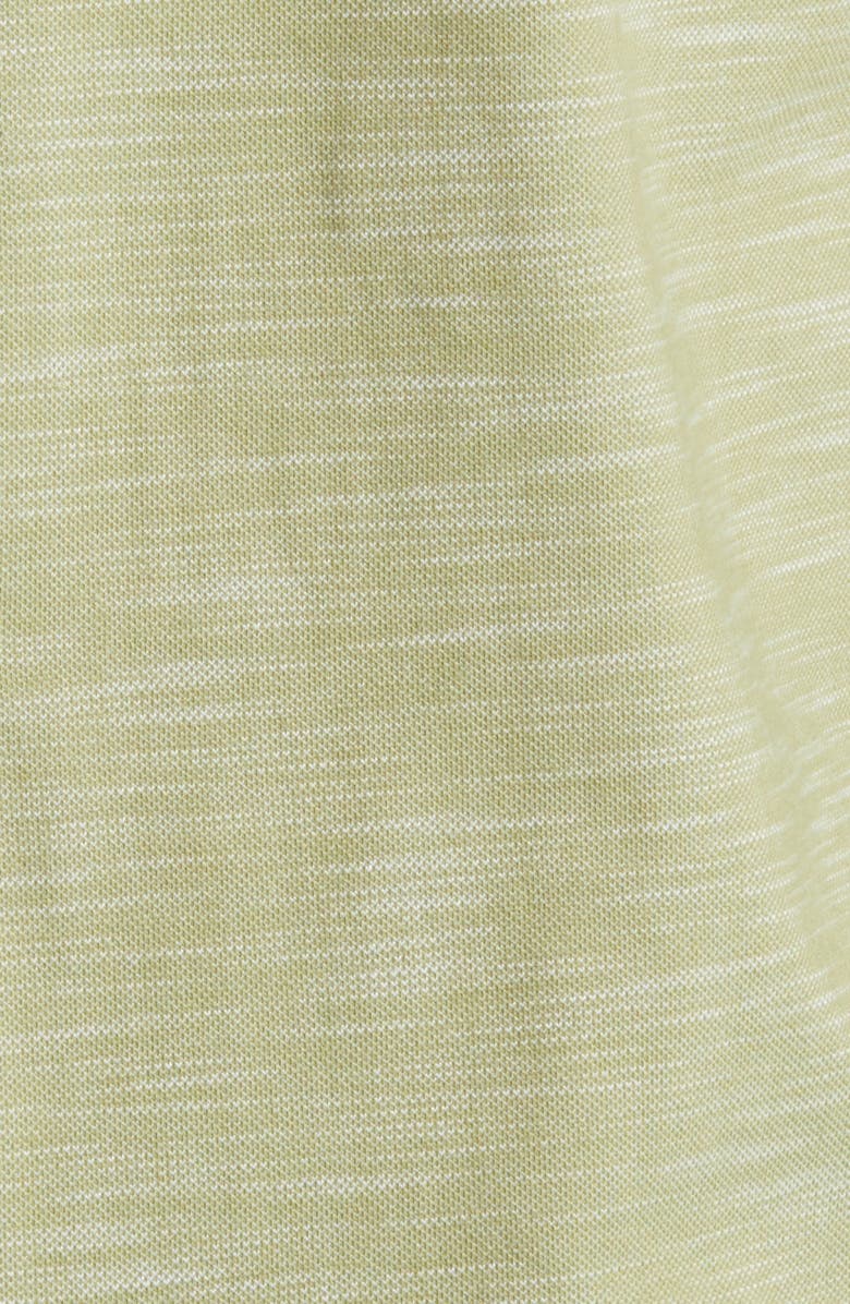 Stone Rose Slub Knit Button-Up Shirt, Alternate, color, Sage