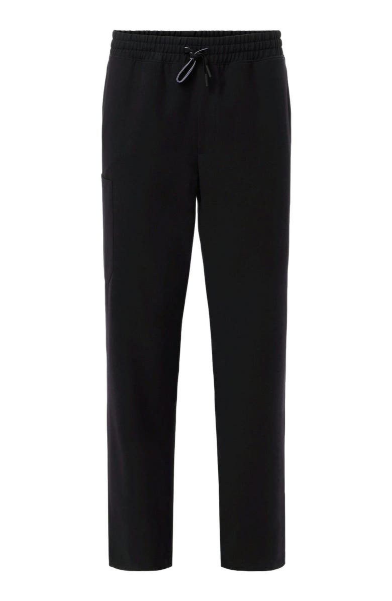 JAANUU Rhodes Men's 7-Pocket Straight Leg Scrub Pant, Alternate, color, Black