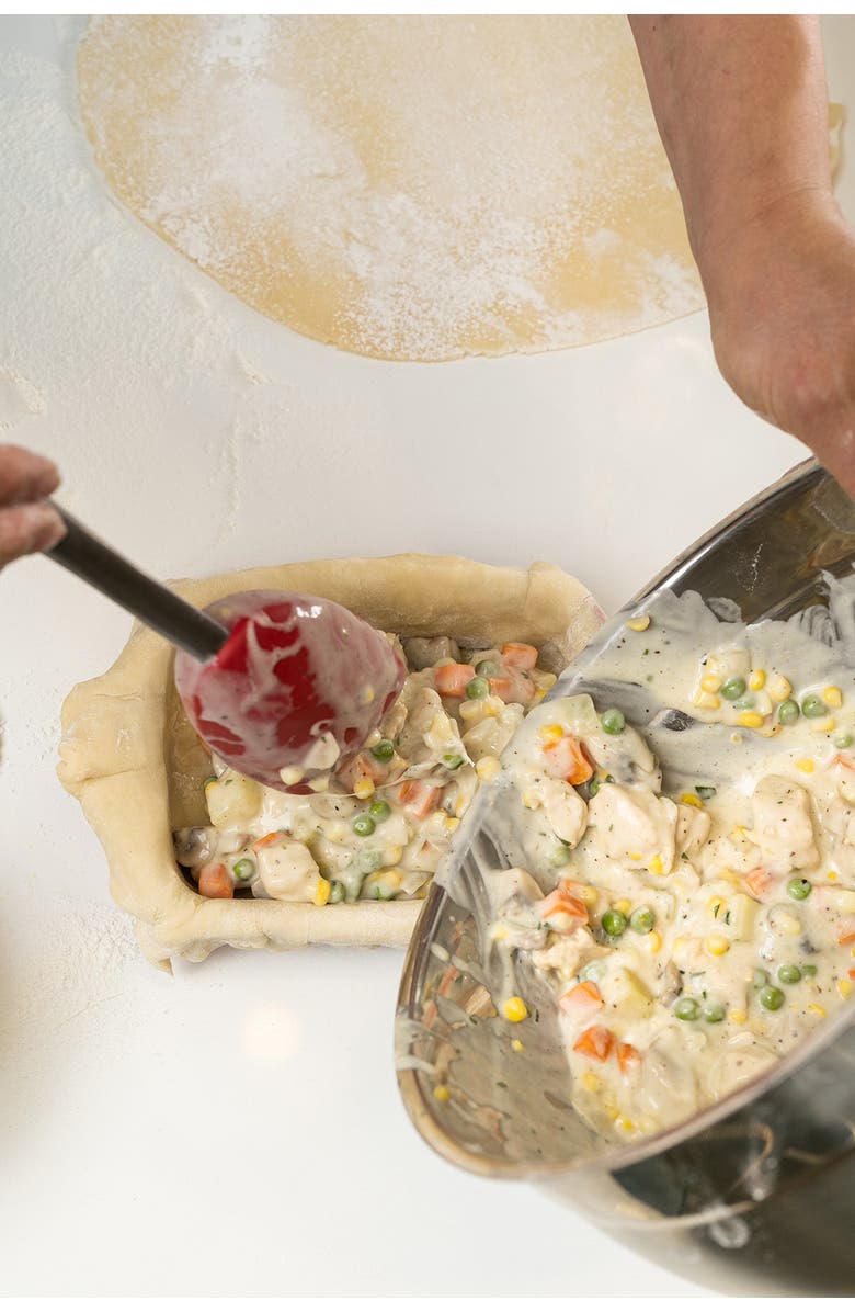 CUISIPRO Silicone Spoon, 11-Inch, Red, Alternate, color,