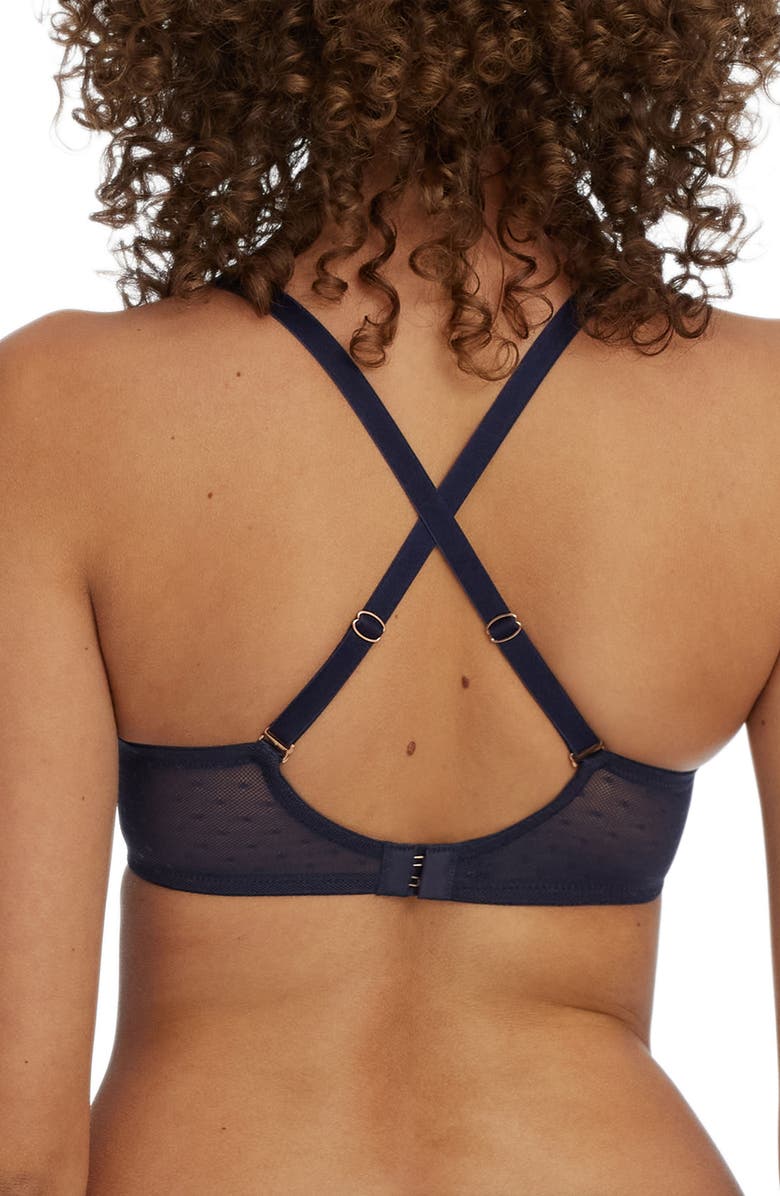 Skarlett Blue Dotty Underwire Convertible T-Shirt Bra, Alternate, color, Eclip/Ging