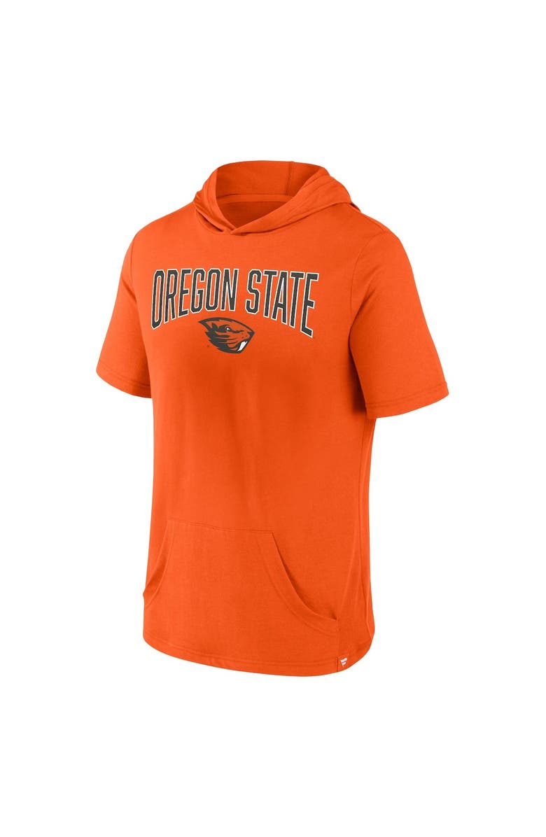 FANATICS Men's Fanatics Branded Orange Oregon State Beavers Outline Lower Arch Hoodie T-Shirt, Alternate, color, 