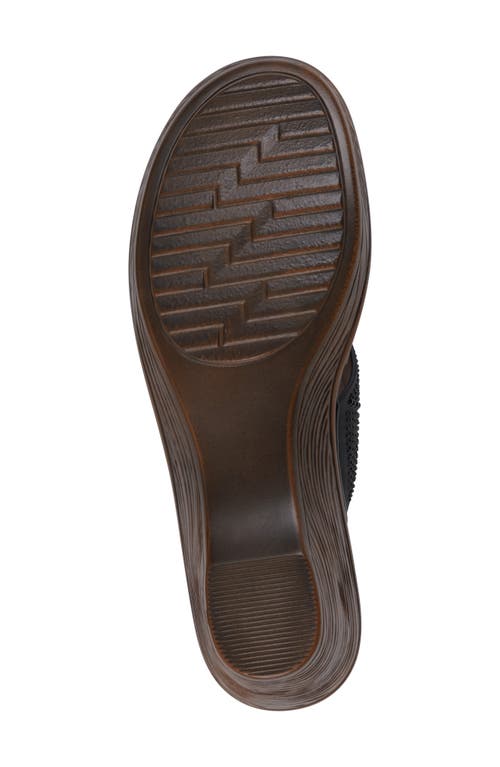 Gc Shoes Everi Wedge Sandal In Black