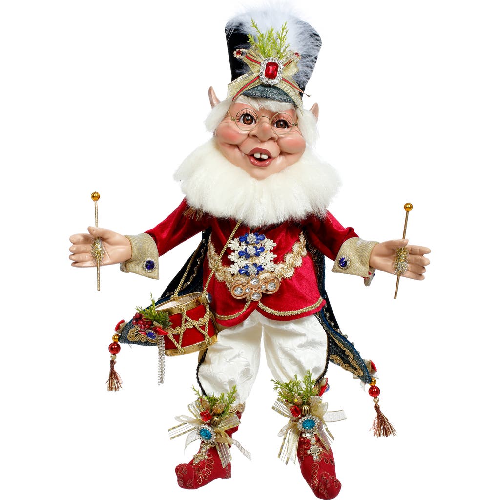 Mark Roberts Drummer Boy Elf, Medium In Multi