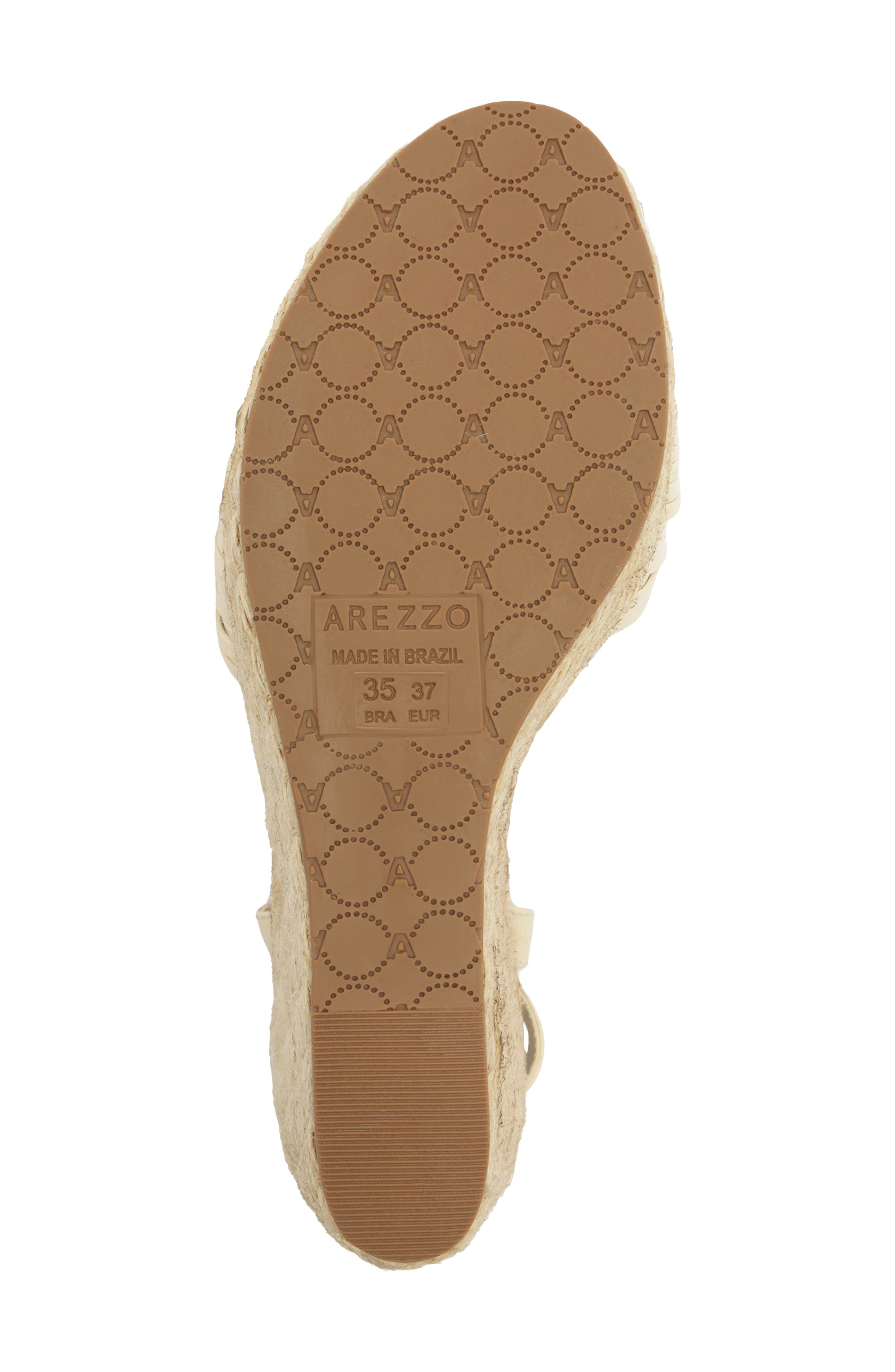 Arezzo Platform Wedge Sandal, Alternate, color, Panacota