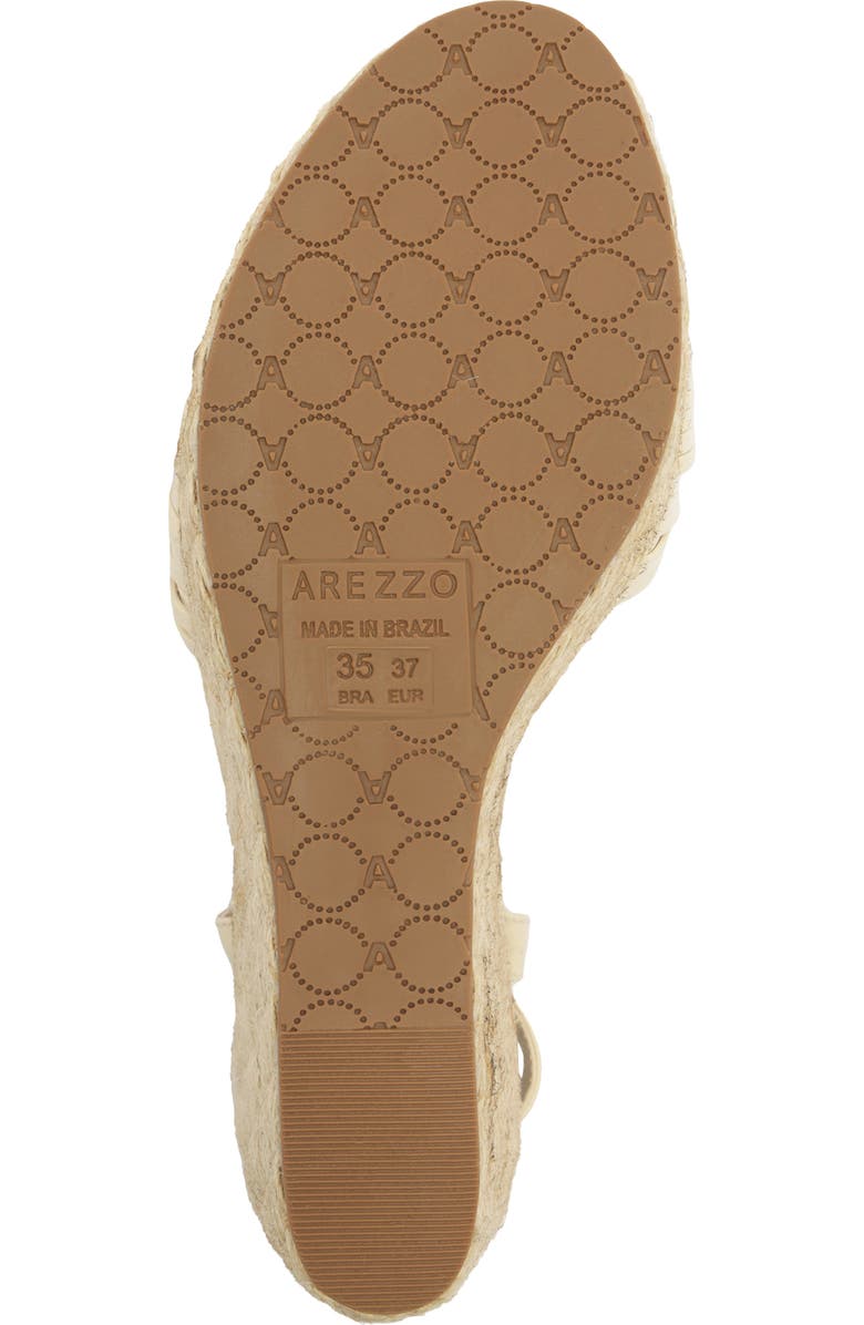 Arezzo Platform Wedge Sandal, Alternate, color, Panacota