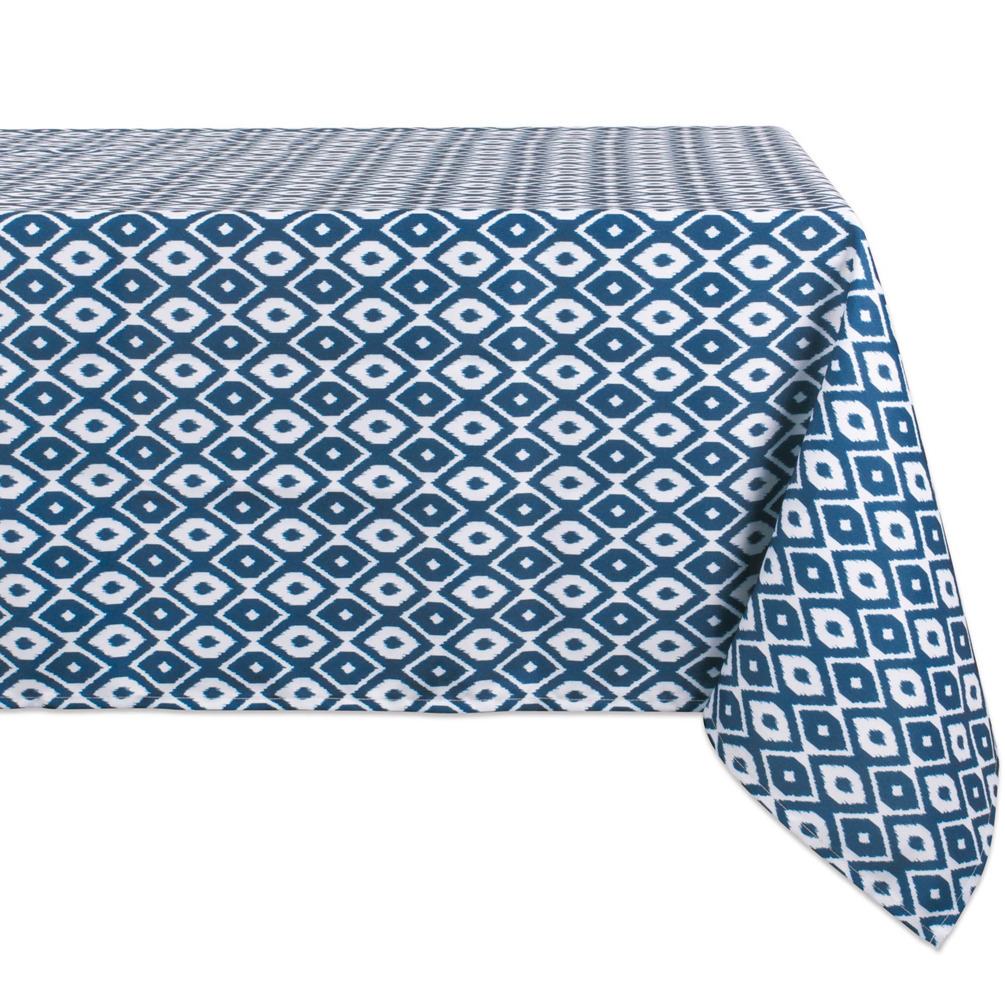 Dii Outdoor Printed Tablecloth 60x120" In Blue