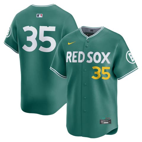 Men's Nike Garrett Crochet Green Boston Red Sox 2025 City Connect Limited Player Jersey