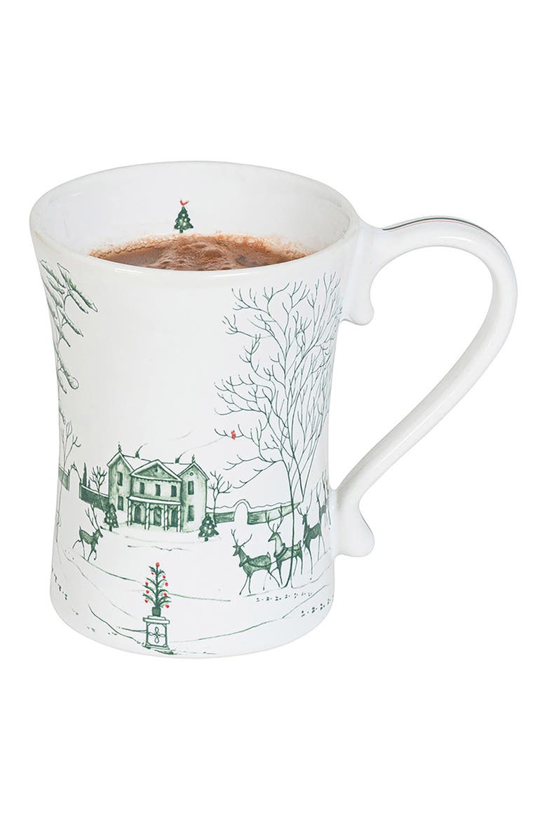 Country Estate Winter Frolic Mug, Alternate, color, EVERGREEN