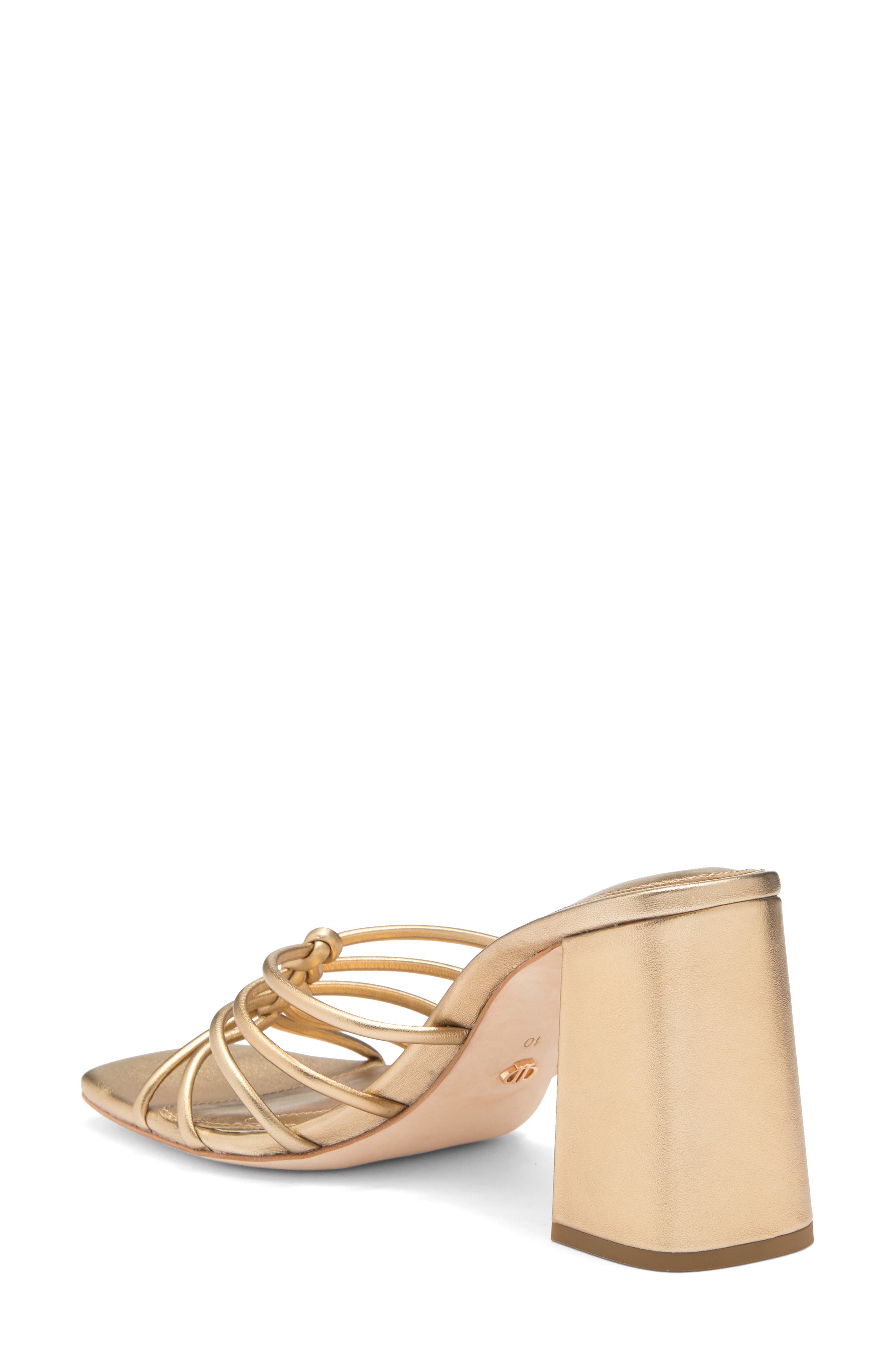 PAIGE Becca Block Heel Slide Sandal, Alternate, color, 