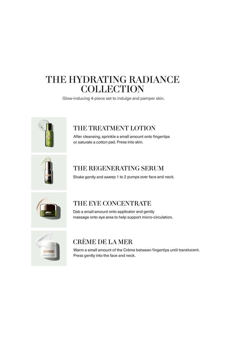 La Mer The Hydrating Radiance Collection Set $805 Value, Alternate, color,