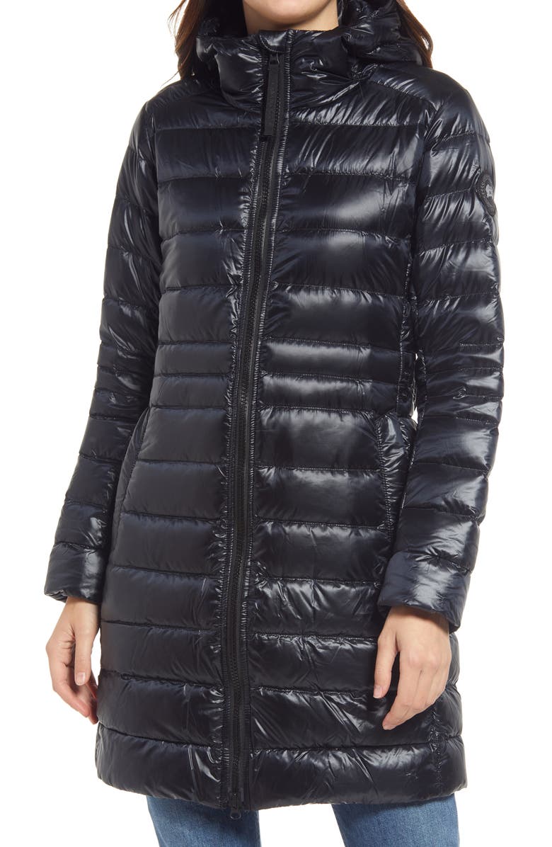 Canada Goose Cypress Packable 750 Fill Power Down Puffer Jacket, Alternate, color, Black