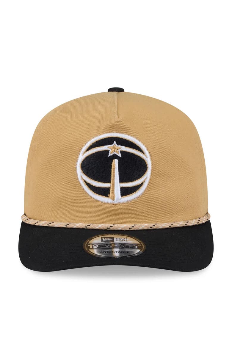 New Era Men's New Era Gold/Black Washington Wizards 2025/26 City Edition 19TWENTY Adjustable Hat, Alternate, color, Gold