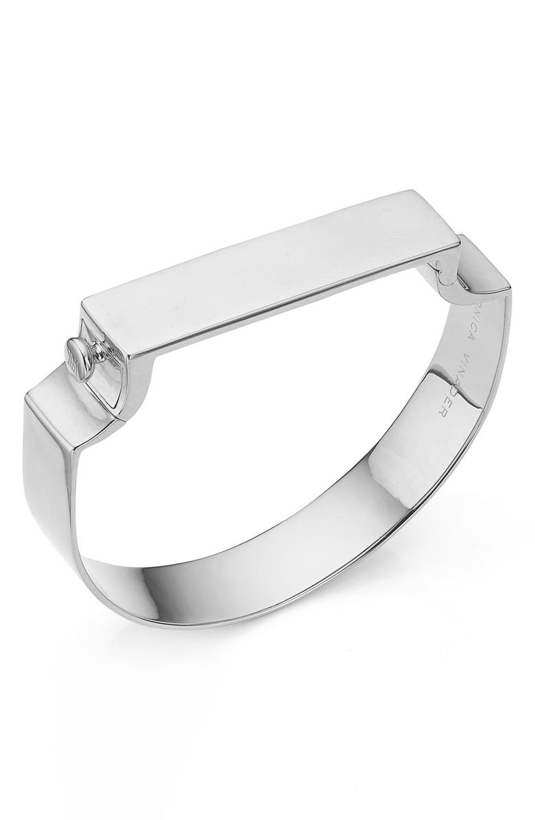 Monica Vinader Signature Wide Bangle, Main, color, 