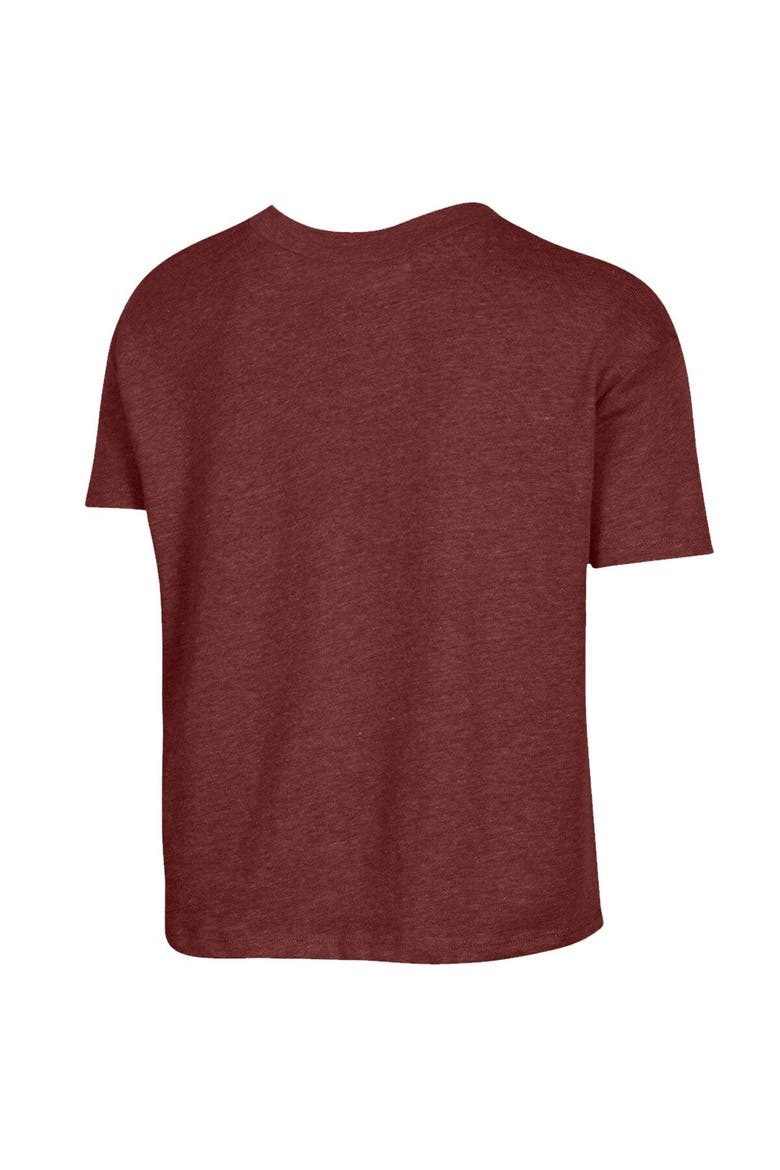 Women's Alternative Apparel Garnet South Carolina Gamecocks Baseball Headliner Cropped T-Shirt, Alternate, color, Garnet
